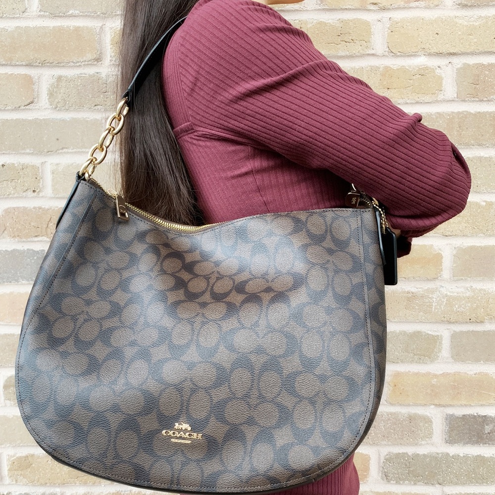 Coach brown Signature Bag